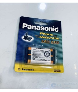 باتری شارژری تلفن پاناسونیک مدل p104 - کیفیت عالی - یک بسته باتری قلمی و نیم قلمی